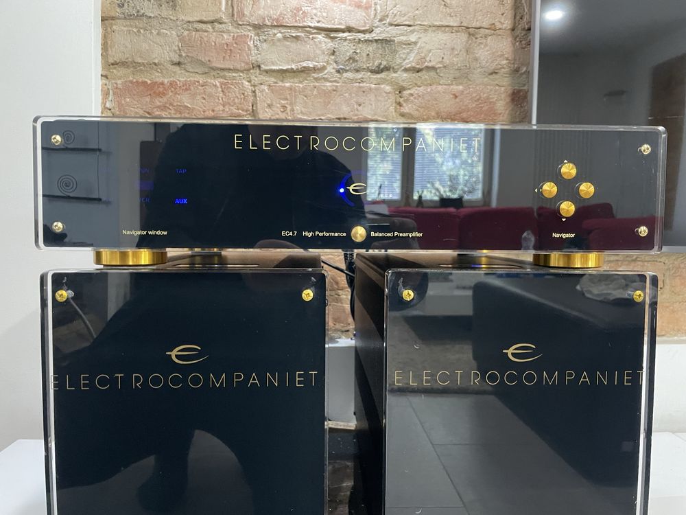 Electrocompaniet AW 180 2 monobloki +dedykowany przedwzmacniacz Ec 4,7