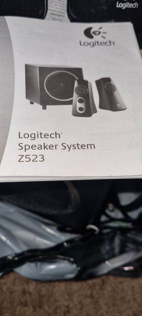 Logitech speaker system Z523