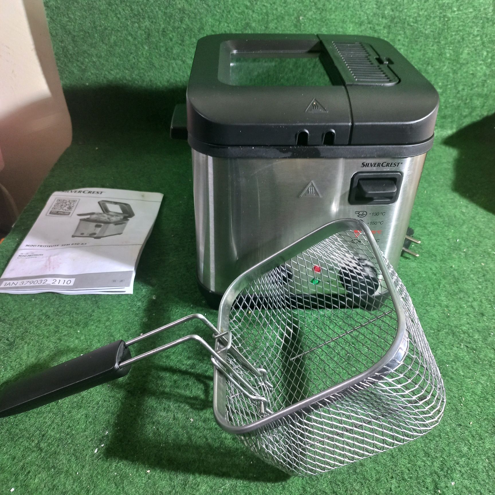 Фритюрниця SILVER CREST SFM 850 A5 Німеччина 

Високоякісна міні фритю