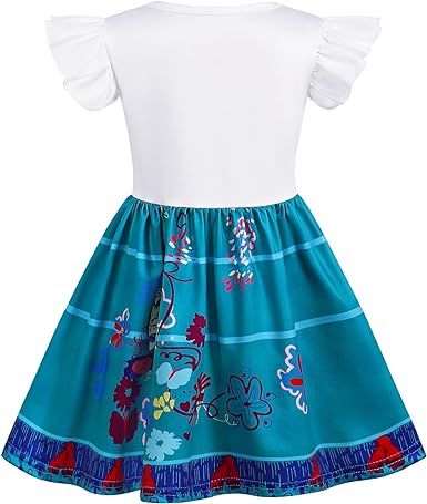 Sukienka Księżniczki Isabela z Encanto + okulary 140Cm