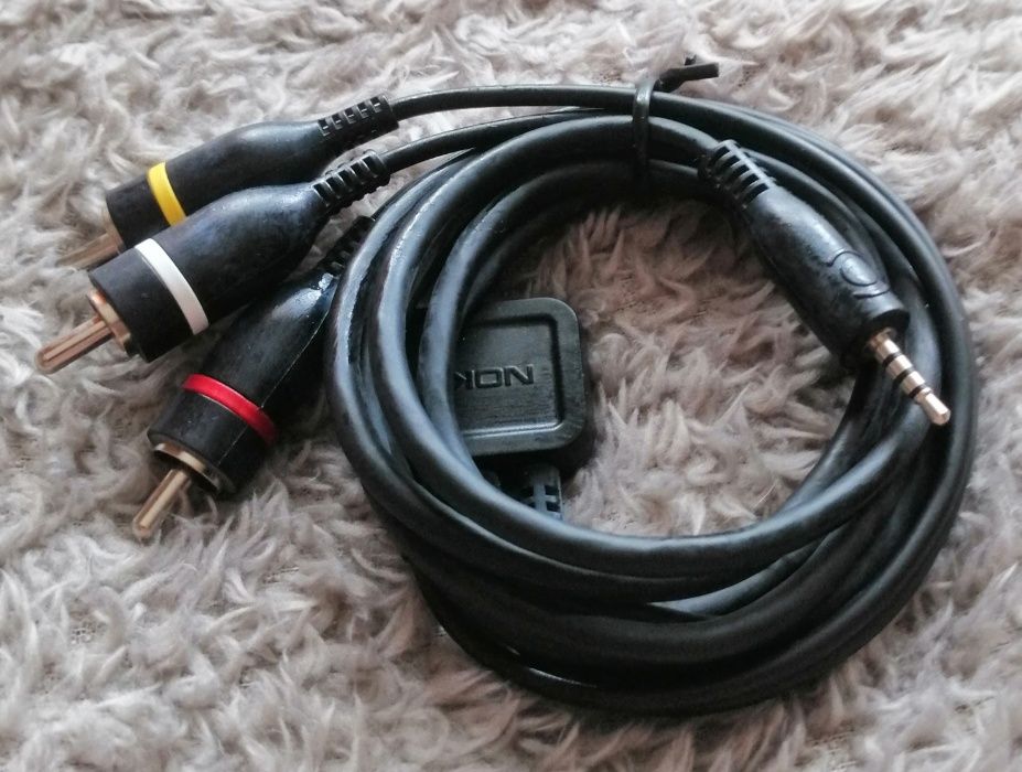 Kabel Nokia TV wideo CA-92U - oryginał, nieużywany