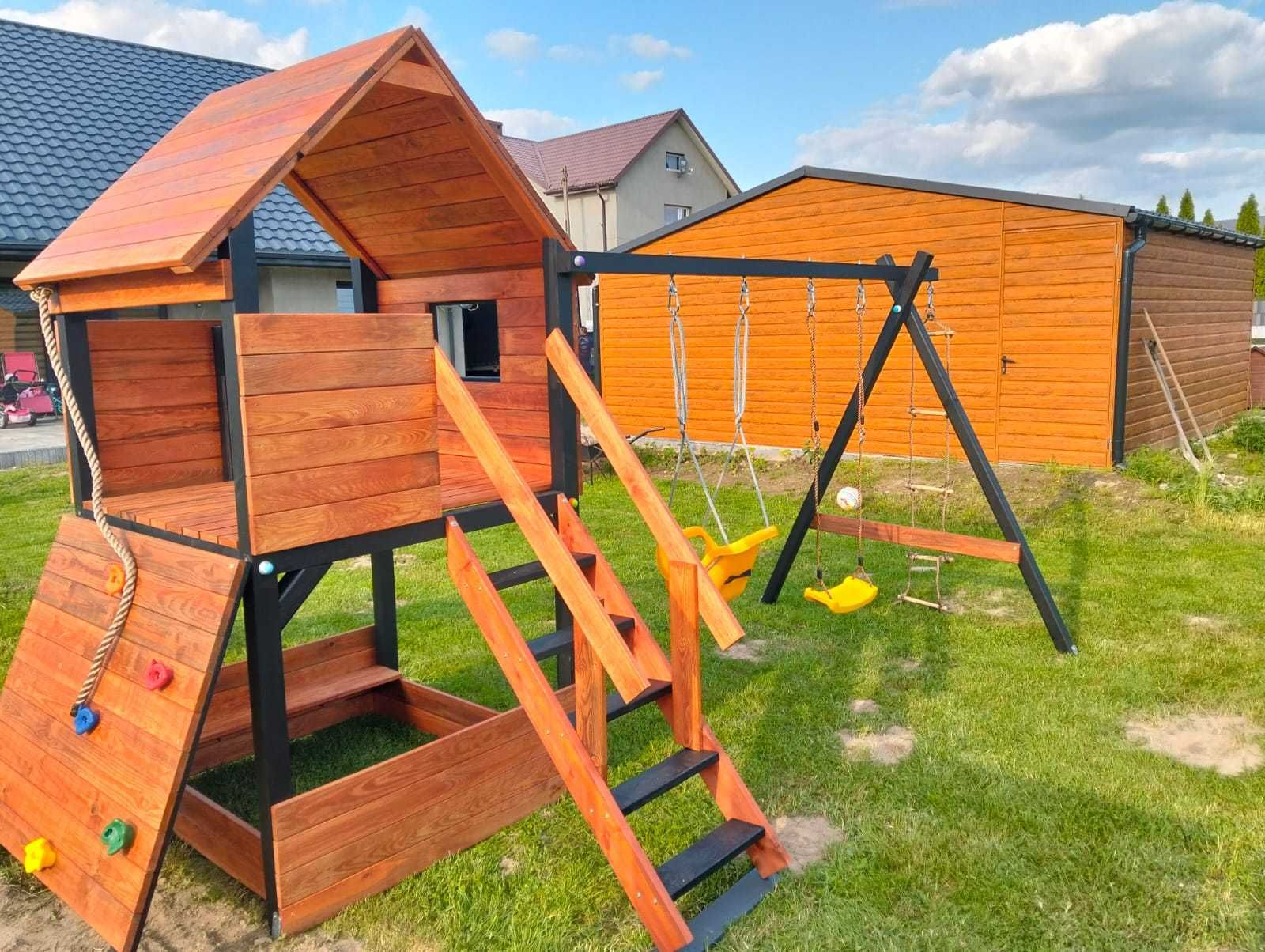 PROMOCJA! Drewniany plac zabaw! Szybka Realizacja!