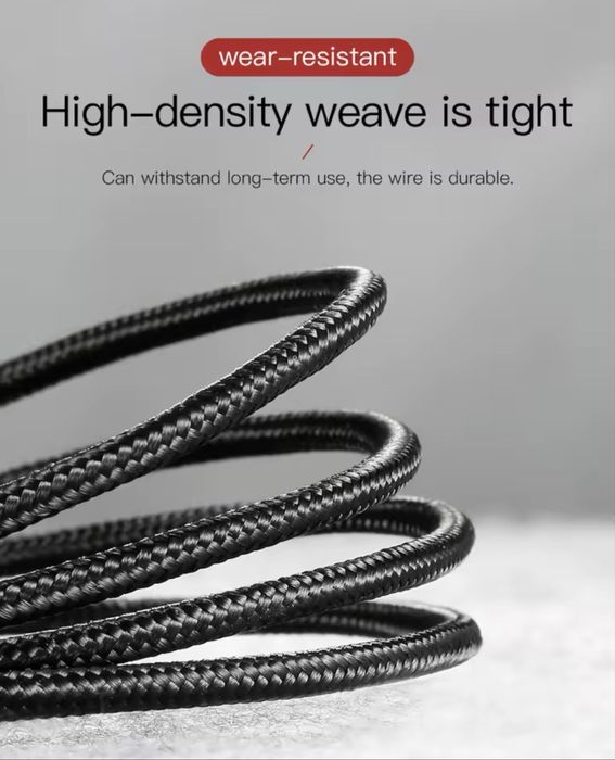 Kabel Baseus UsbA C Szybkie ładowanie 2 metry