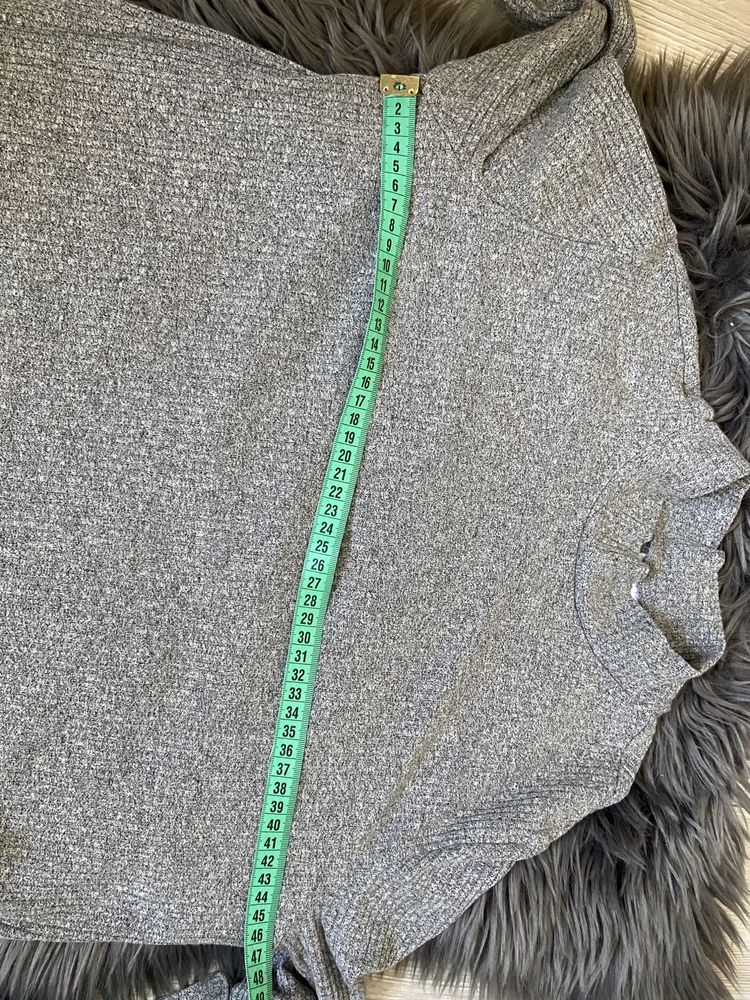 Sukienka damska szara prązki H&M rozmiar S/M