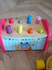 Drewniane zabawki dla dziecka