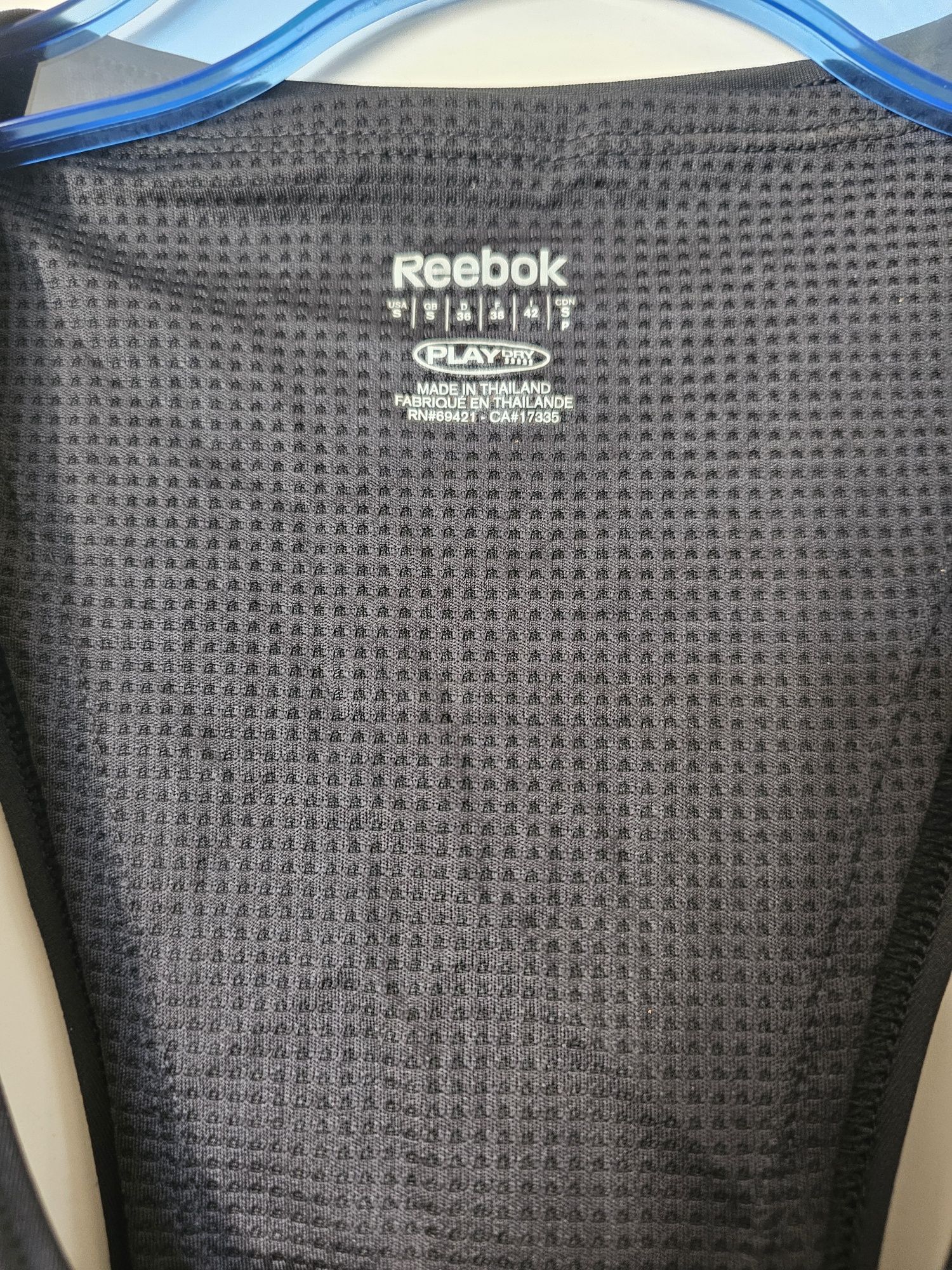 Bokserka damska, t-shirt damski do biegania, ćwiczeń Reebok, rozmiar S
