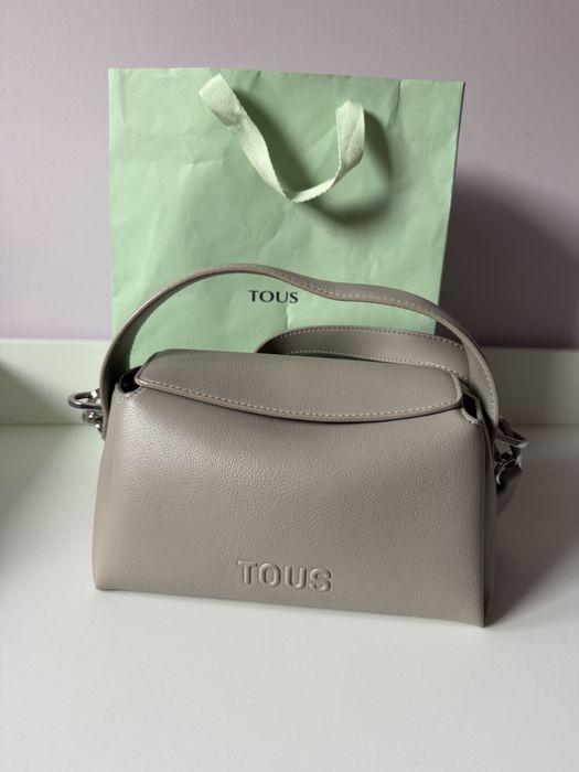 torebka przez ramię w kolorze taupe TOUS Bloom