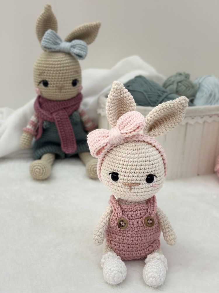 Coelhinhas em croché/ amigurumi