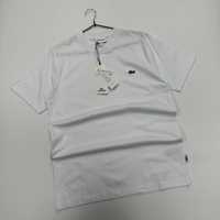 PREMIUM LUXE LACOSTE Мужская футболка белый бавовна люкс s-xxl ЗНИЖКА