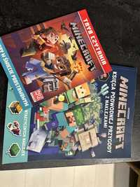 Minecraft książka i naklejki