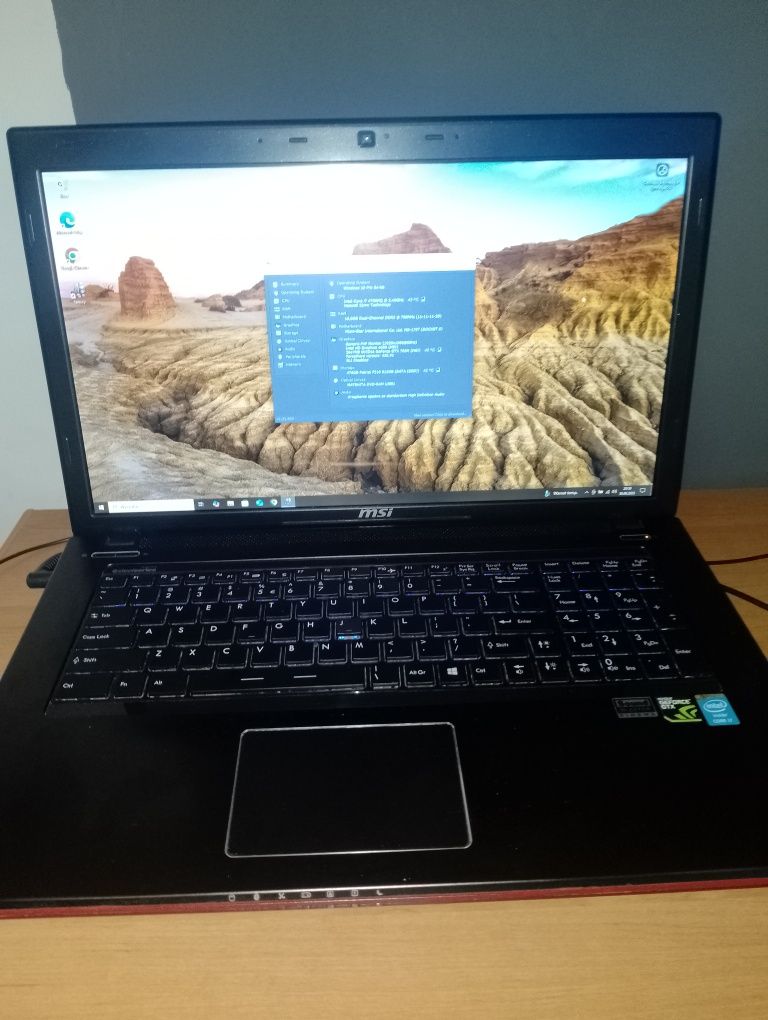 Laptop MSI MS - 1757 17,3 Intel Core i7 4700MQ  2.40GHz  GeForc GTX