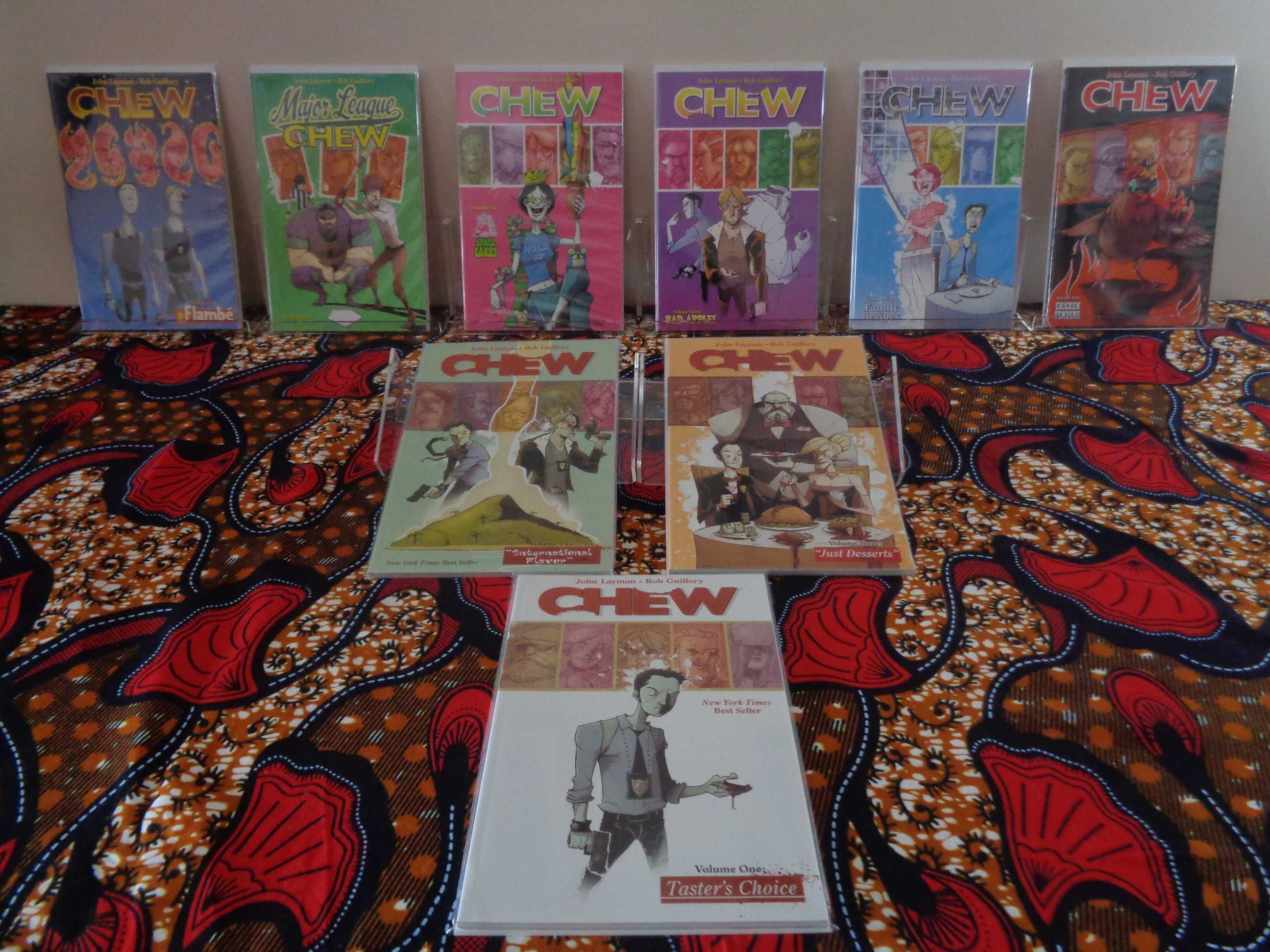 Pack "Chew". TPB. 9 Volumes. Image. Portes Inclusos