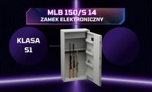 14 luf demontowalne wnętrze szafa na broń sejf S1 zamek elektroniczny