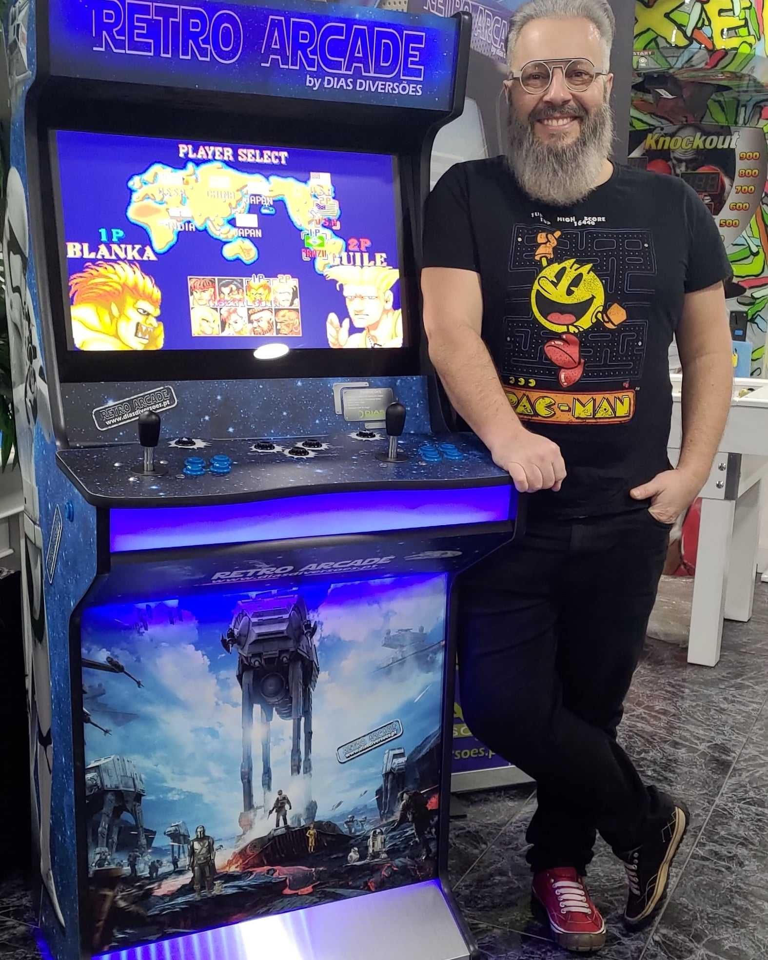 Retro Arcade - Novas (Somos os fabricantes)