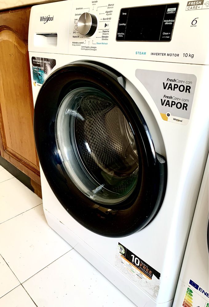 Maquina de lavar Whirlpool 10kg