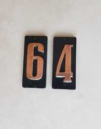 Numer cyferka na drzwi - 4 i 6/9 - 2szt.