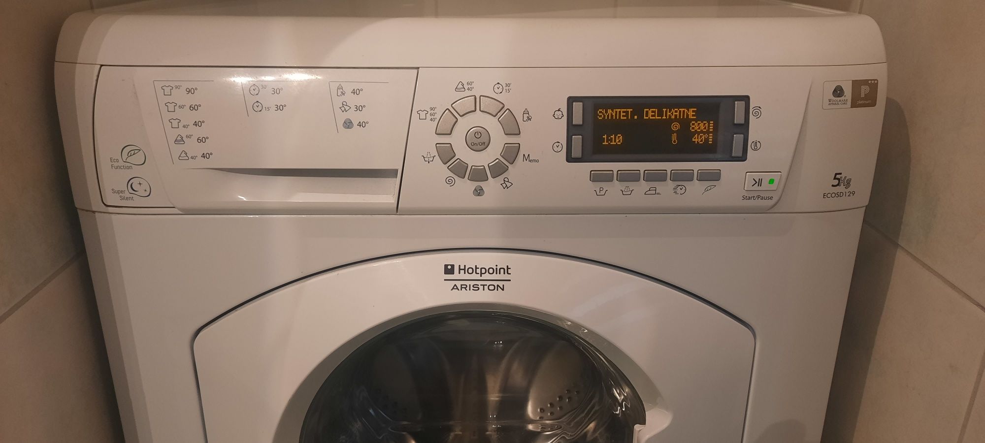 Części Pralka Hotpoint Ariston ECOSD 129