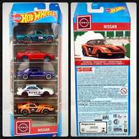 Hot Wheels 2023 5 Pack Nissan & Fast Furious & Batman DC