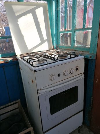 Газовая печь с духовкой