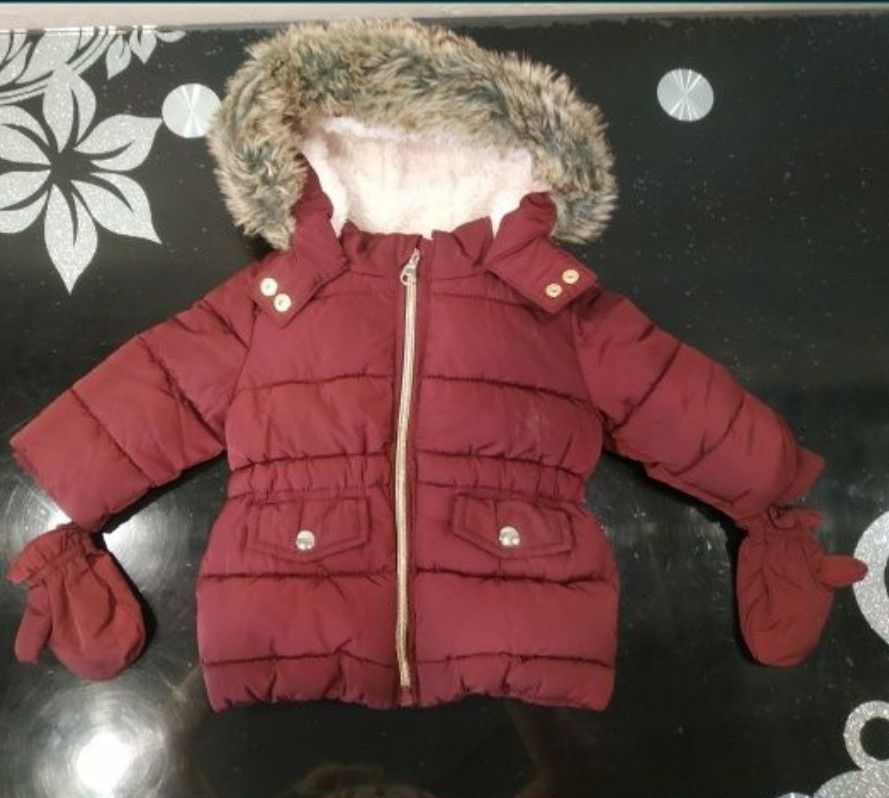 Весенне-осенние куртки на новорожденную девочку