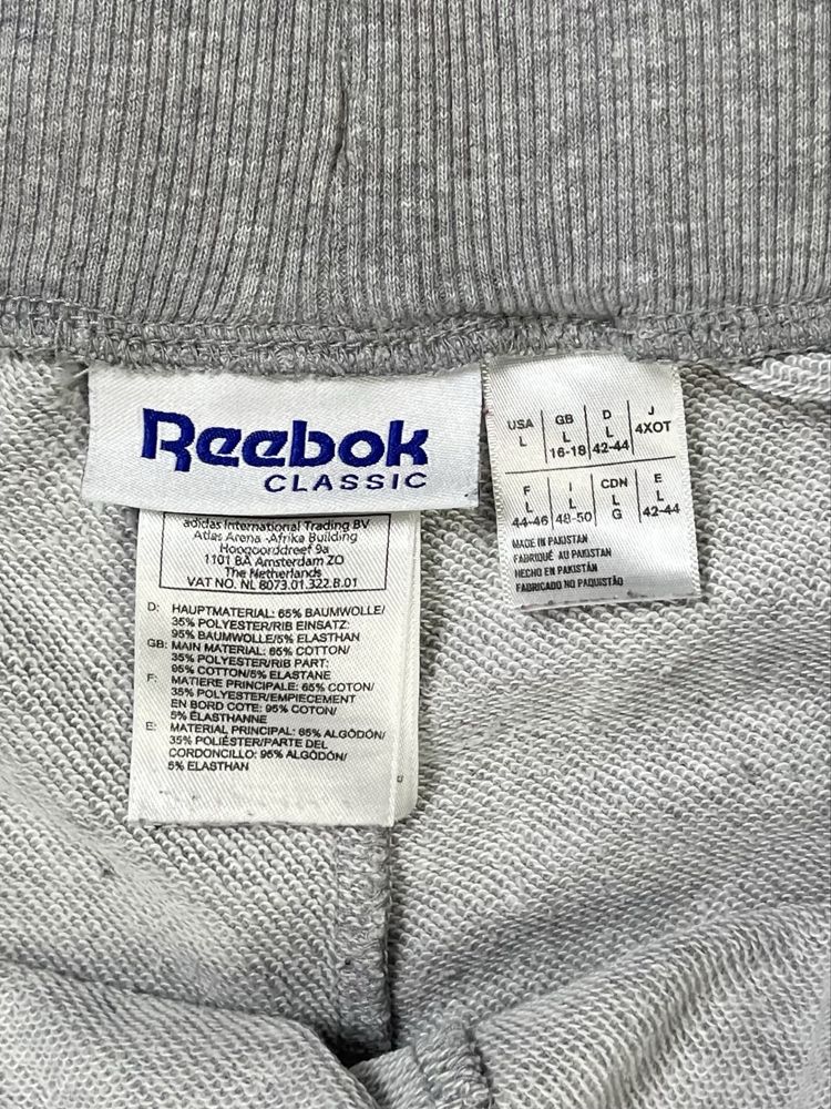 Reebok classic шорты L размер женские спортивные серые оригинал