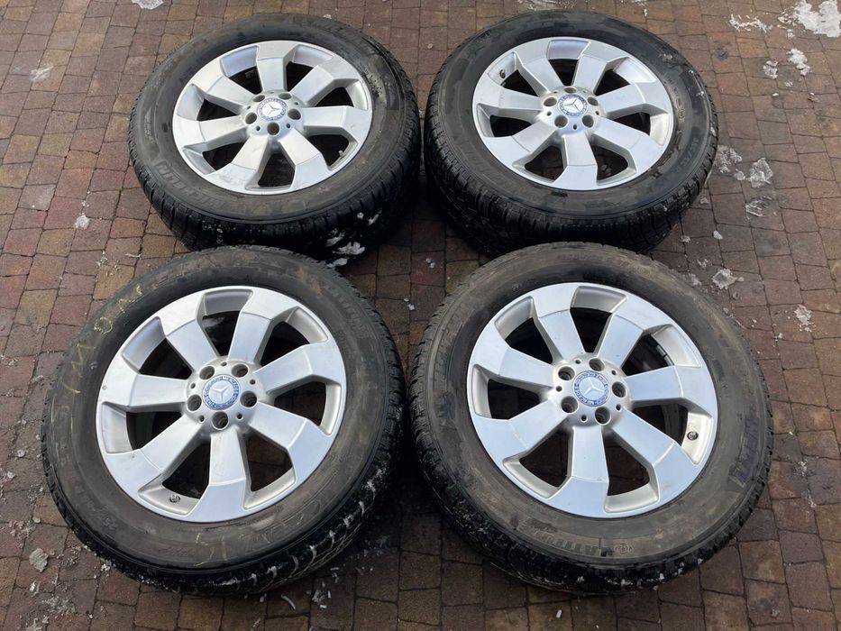4018. Koła zimowe Mercedes ML W166 oryginalne 5x112 ET56.5 255/55/18