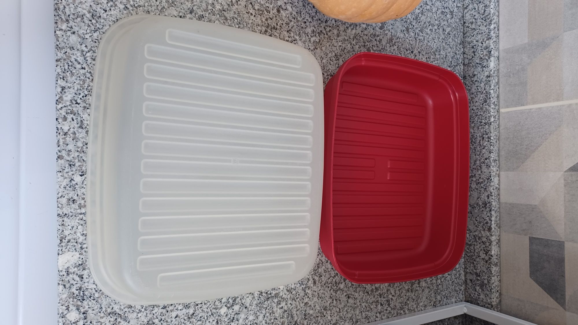 Caixa para pão tupperware