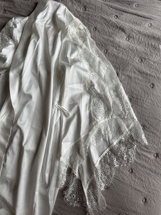 Сорочка + халат на ранок нареченої