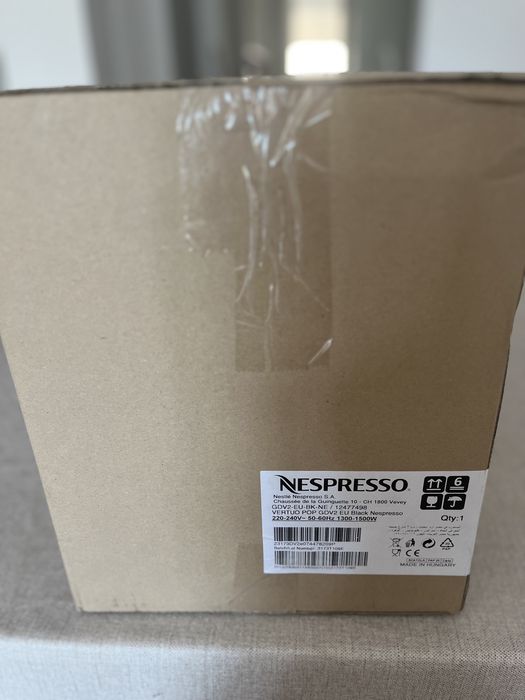 Maquina nespresso vertuo pop preta + 30 capsulas de cafe