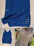Top ażur blink S M L / XL plaża lato