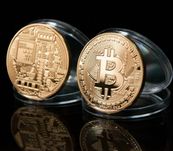 Bitcoin (BTC) moneta Gold, kolekcja