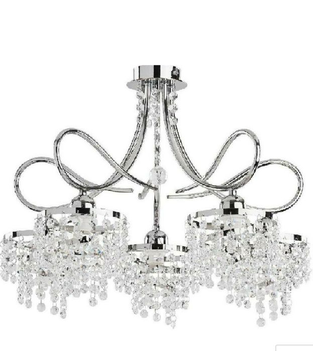 Żyrandol kryształowy w stylu GLAMOUR
