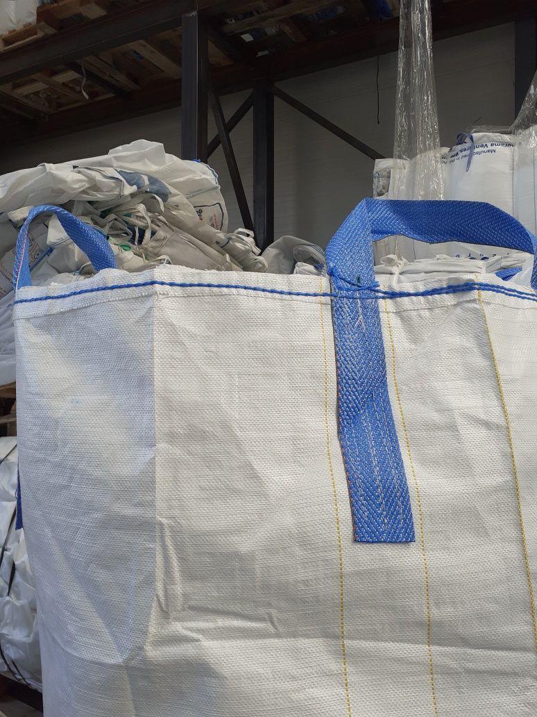 Mocne big bag bagi begi czyste 95x95x155 z wkładką foliowa