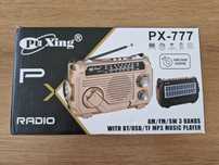 Radio na baterie PU XING PX-777 solarne
