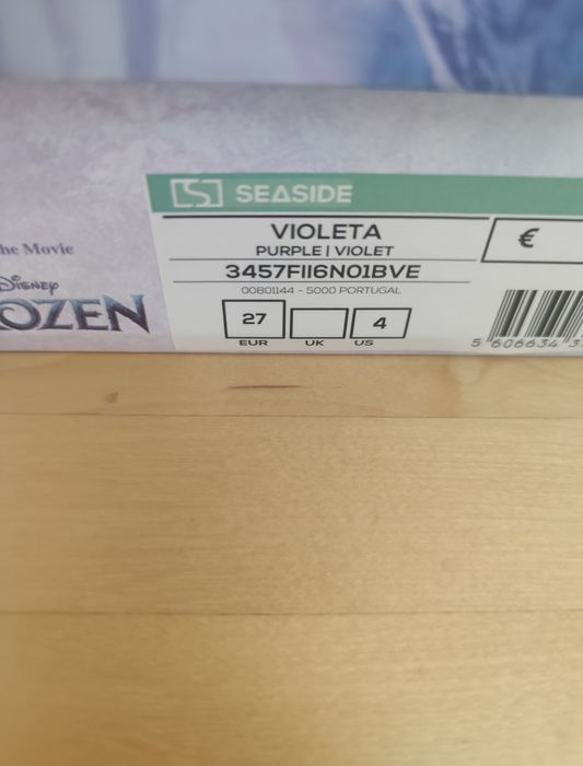 Ténis frozen menina