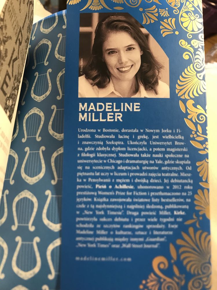 Pieśń o Achillesie. Madeline Miller. NOWA