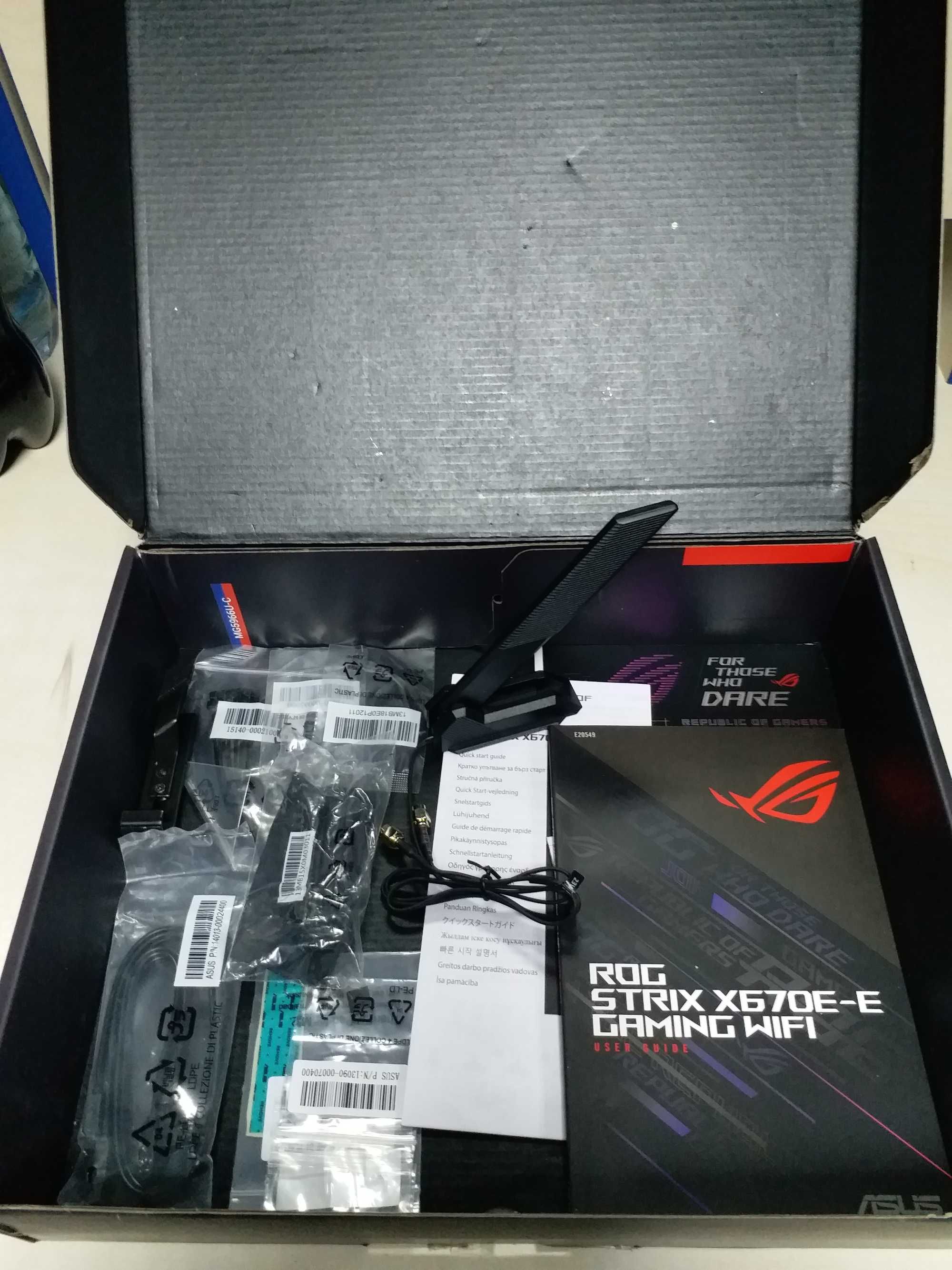 Топ плата Asus ROG Strix X670E-E Gaming WiFi сокет АМ5