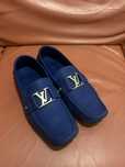 Mokasyny Louis Vuitton granatowe