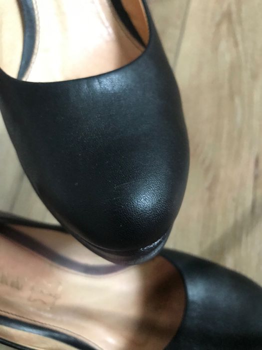 Buty szpilki czarne eska 36,5 skóra
