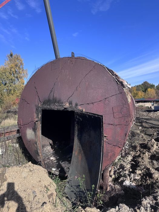 Бочки для випалювання дерев’яного вугілля