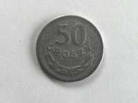 Moneta 0,50 zł 50 groszy - 1949 r. PRL