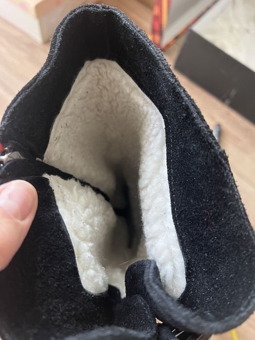 Зимові сапоги сапожки 37 р замша