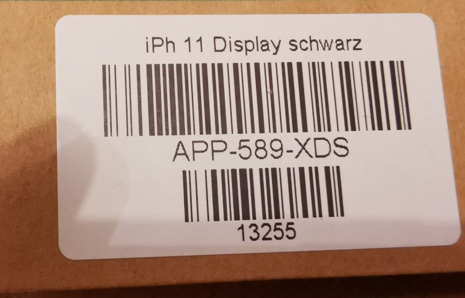 Iphone 11  lcd czarne