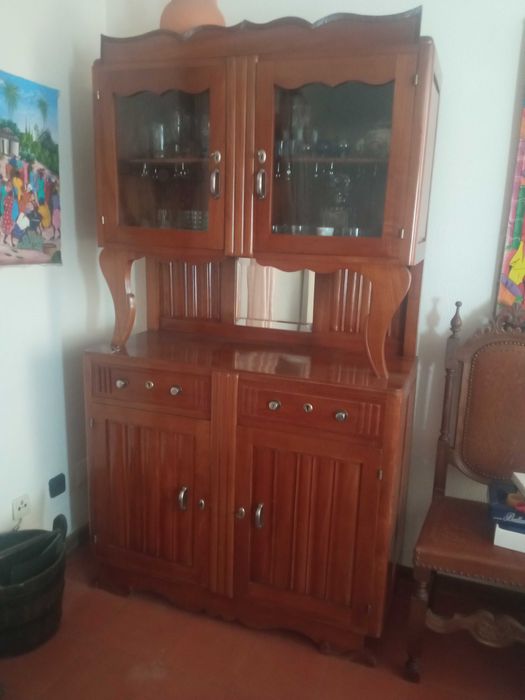 Louceiro em cerejeira maciça, Restaurado