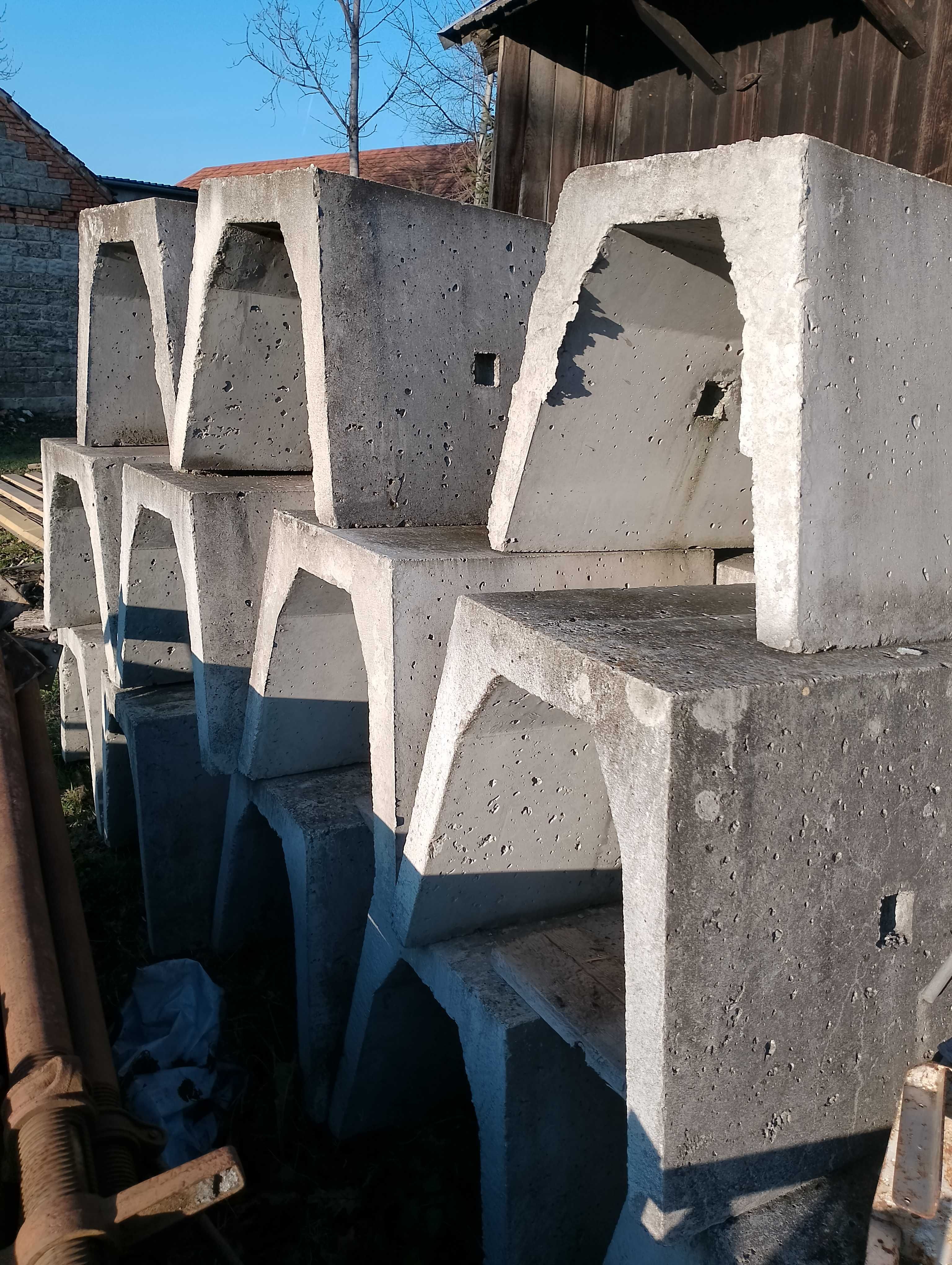 koryta, korytka betonowe, umacnianie rowu, odwodnienie