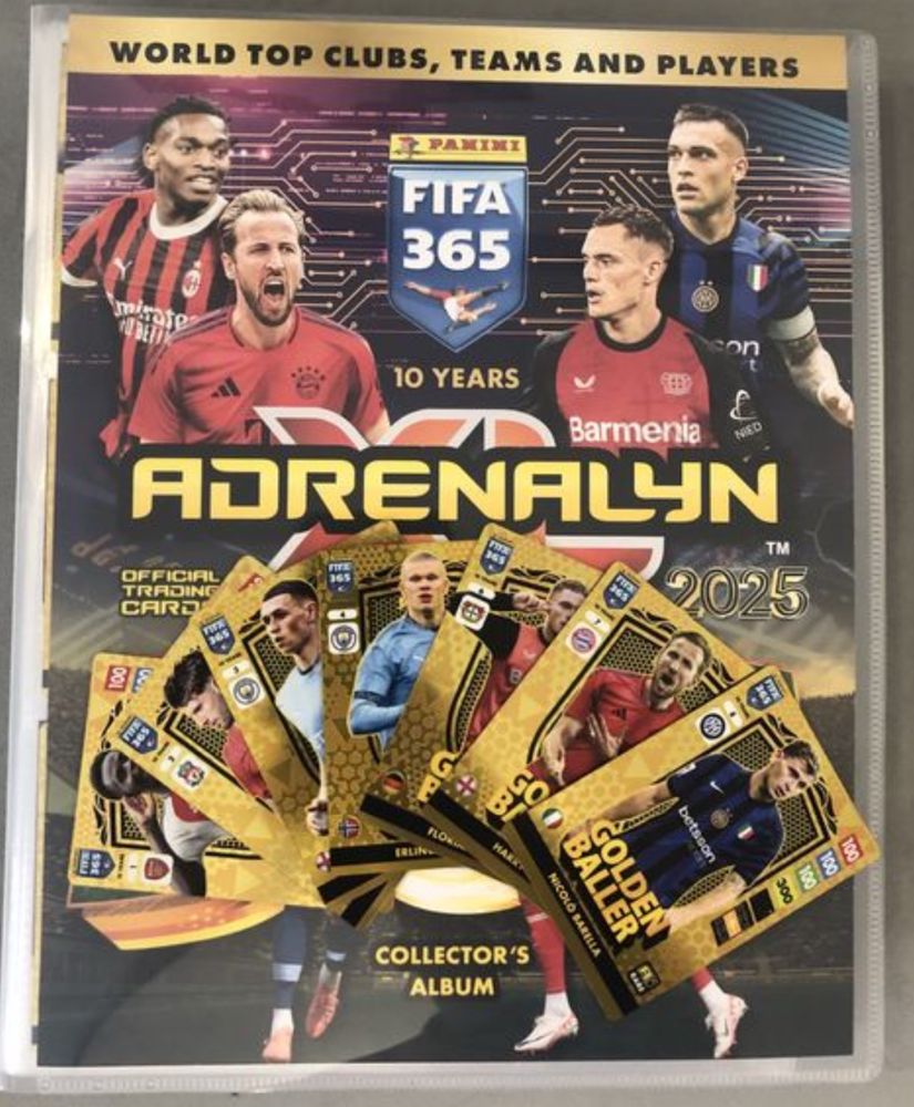 Karty Fifa 365 Adranalyn 2025 wszystkie brakujace karty!