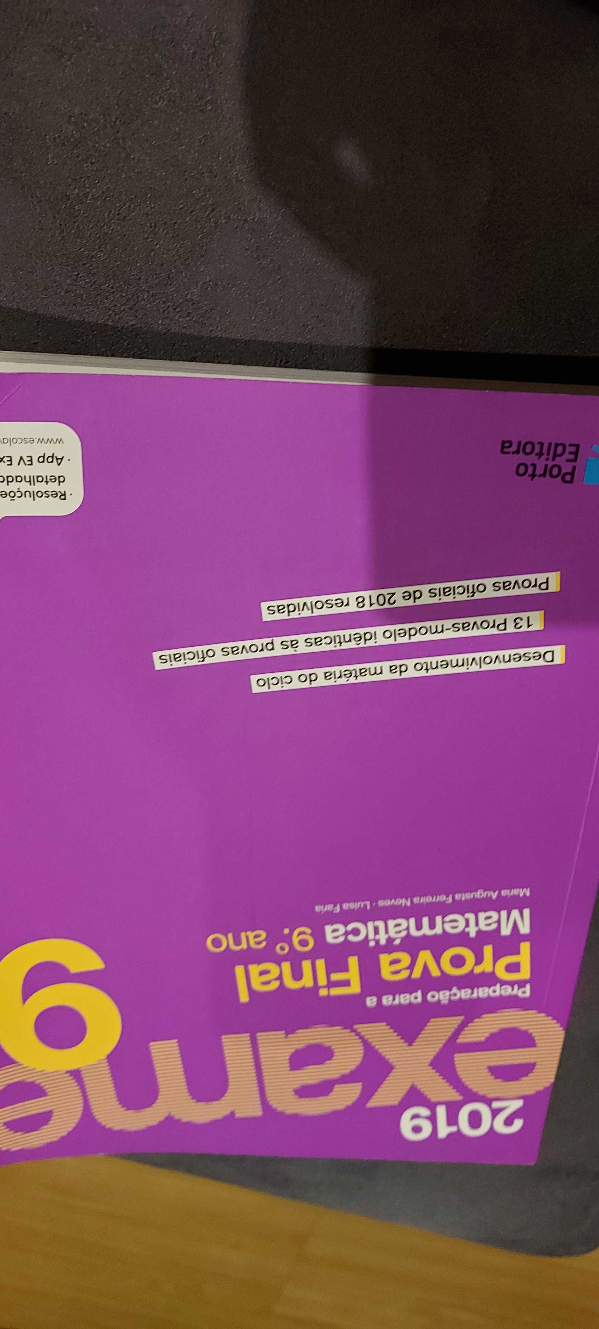 Preparação para Matemática 9 ano