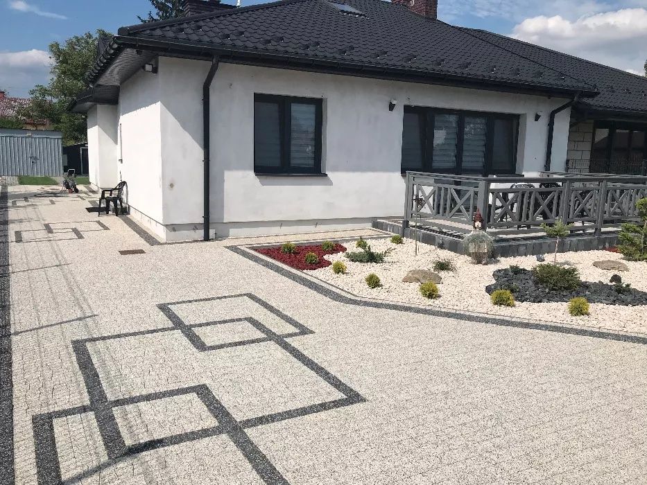 Układanie kostki brukowej kostka brukowa brukarstwo