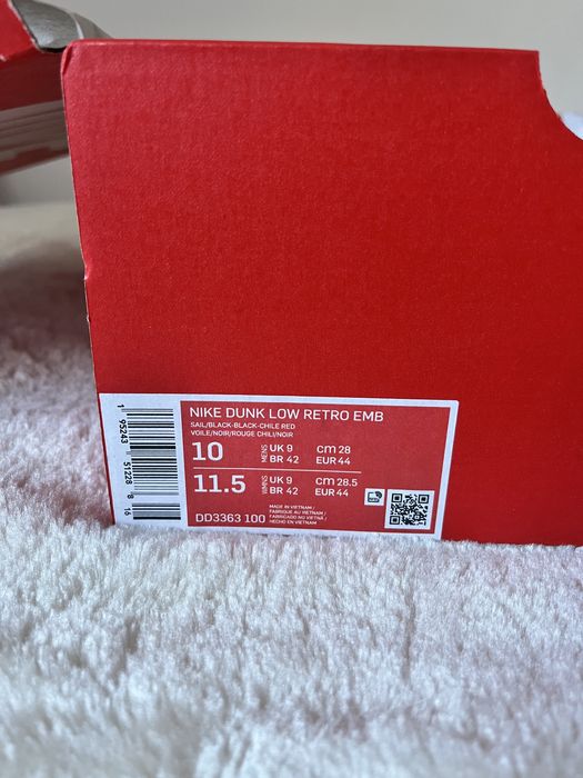 Nike Dunk Low EMB NBA 75th Anniversary Chicago