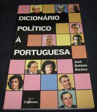 Livro Dicionário Político à Portuguesa José António Saraiva
